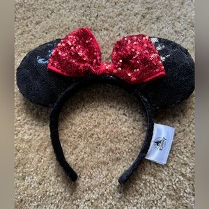 Classic Disney Black Sequin Minnie Mouse Ears